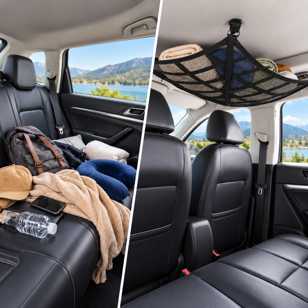 Interior Car Roof Storage Net